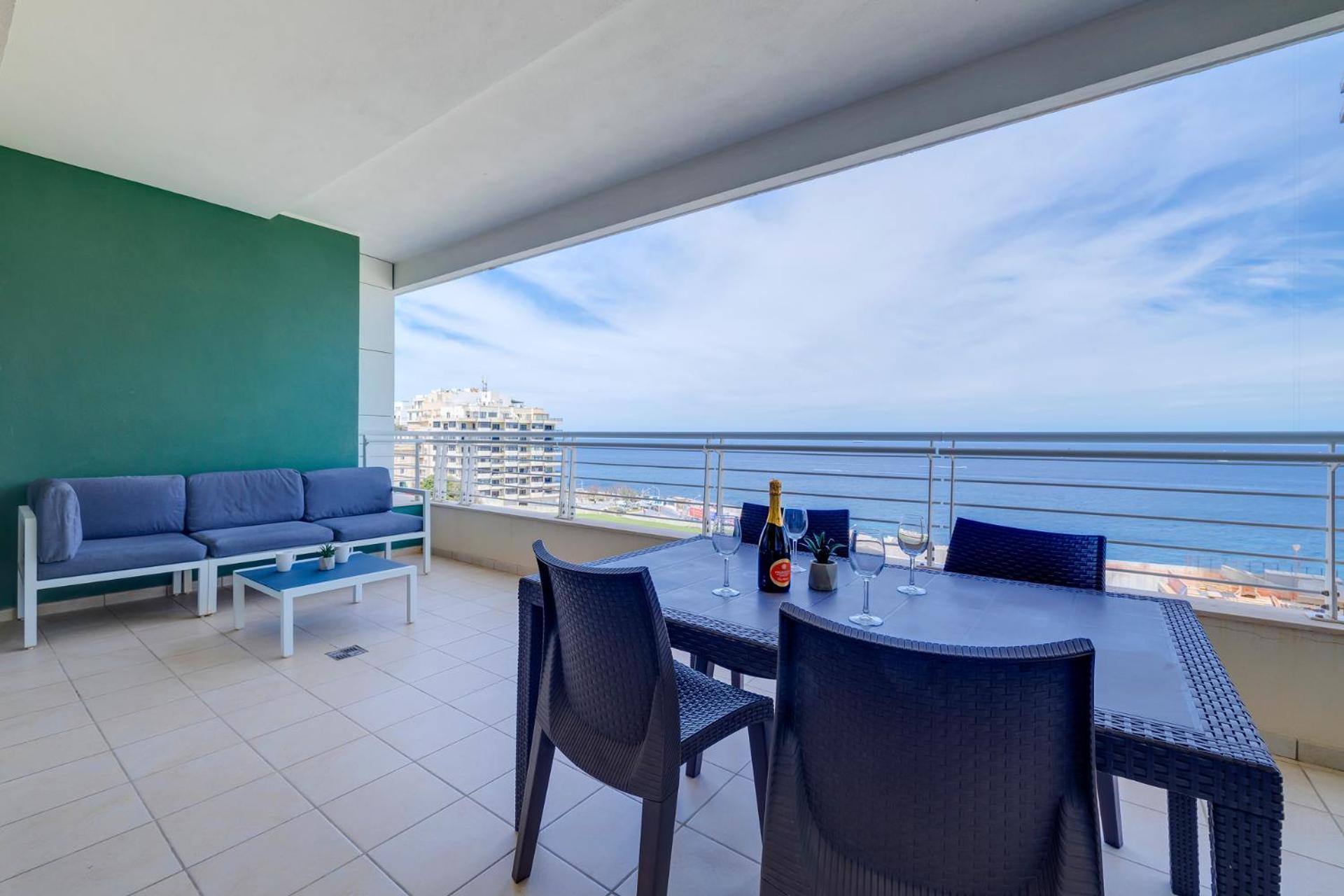 Seafront Apartment Sliema Exteriör bild